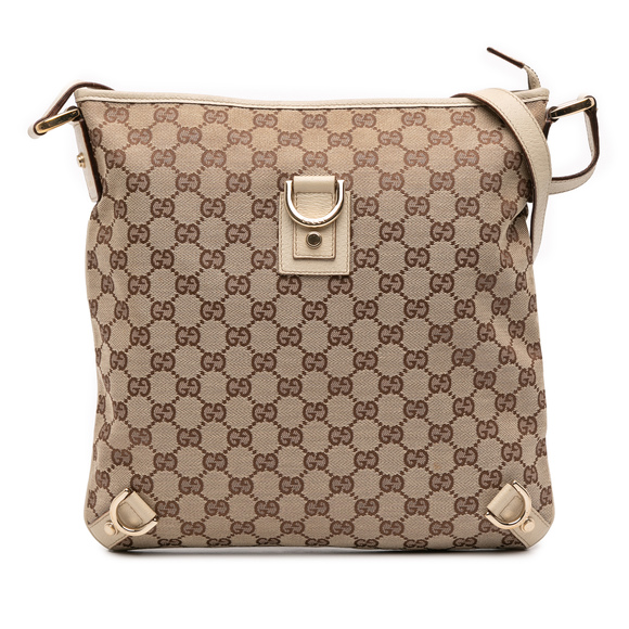 Pre-Loved Gucci GG Canvas Abbey D Ring Crossbody - Picture 1 of 10